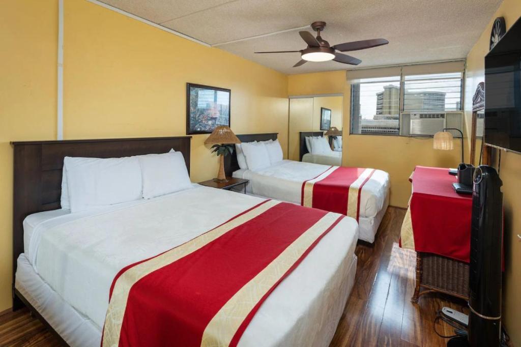 Heart Of Waikiki,1Bdrm,Free Parking, Wifi,No Resort Fees,Youtube,Netflix ! Χονολουλού Εξωτερικό φωτογραφία